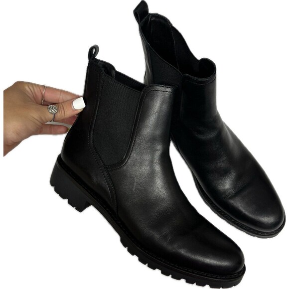 Sam Edelman Jaclyn Leather Chelsea Boots - Picture 1 of 7